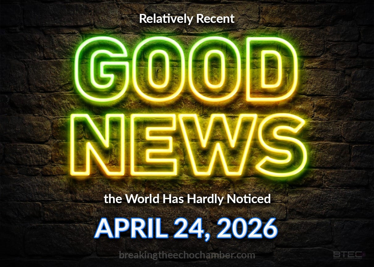 April 24, 2026 – Good News