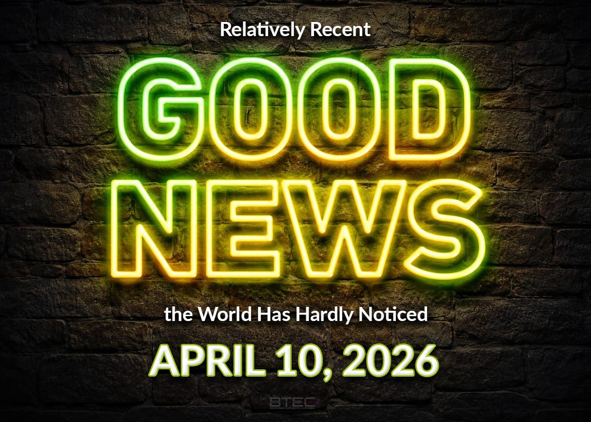 April 10, 2026 – Good News