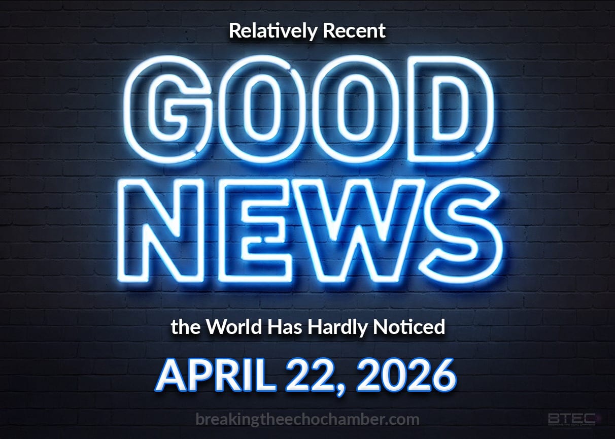 April 22, 2026 – Good News