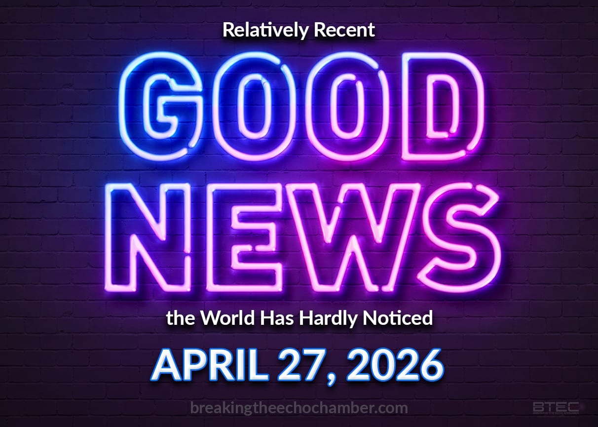 April 27, 2026 – Good News